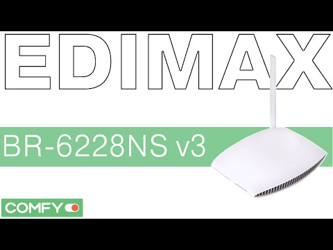 Edimax BR-6228NS v3 -  маршрутизатор с хорошей скоростью передачи  -  Видеодемонстрация от Comfy.ua