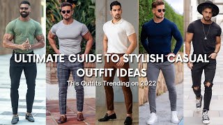 Most Attractive Casual outfit for Men | Casual Lookbook | Men's Fashion | Stylish Casual outfits