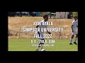 Jose ayala fall 22 simpson university soccer highlights