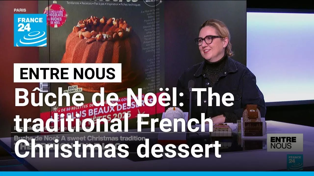 All you need to know about bûche de Noël, the traditional French Christmas dessert • FRANCE 24