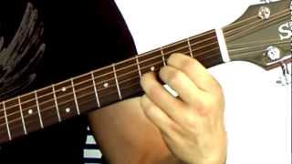 Beginning Guitar Chords 101 - Lesson #1 - First Beginner Chords: D and A7