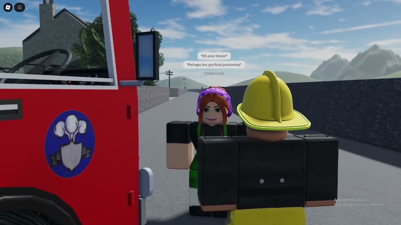 Roblox Fireman Sam - S1E4 - Flat Tyre
