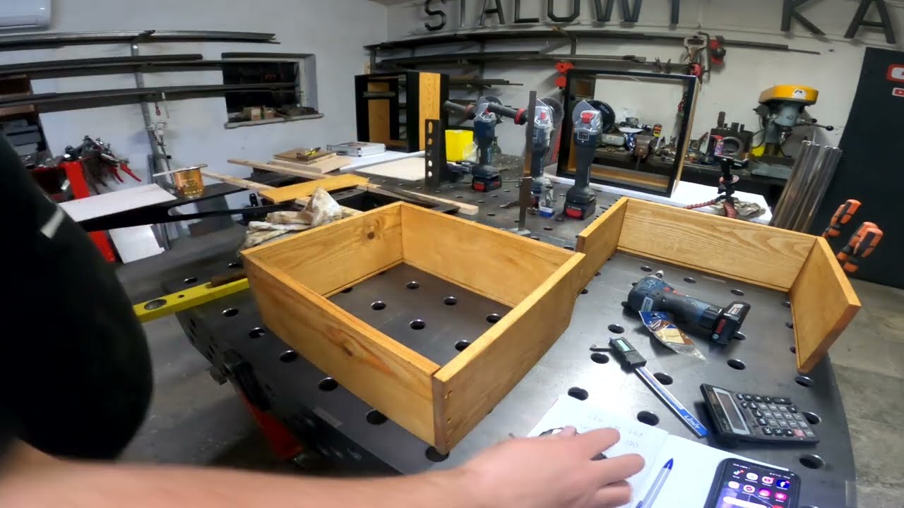 Szafka nocna w stylu LOFT 