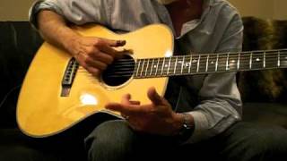 Freshman FA500GA grand auditorium electro acoustic guitar demo