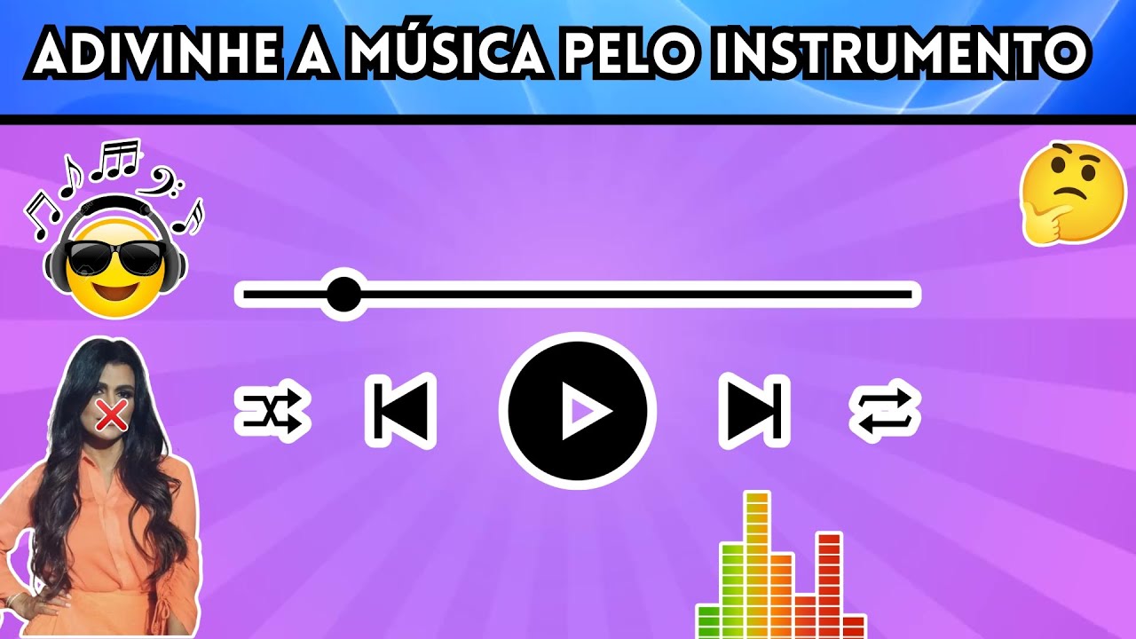 Adivinhe a música pelo instrumento Musical!!🎵