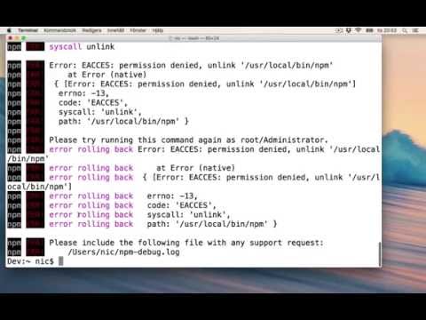 Install Node JS NPM