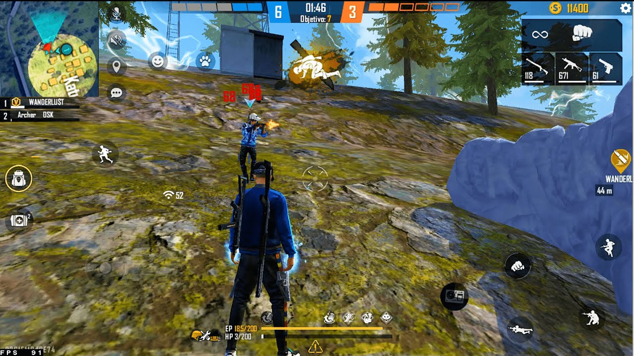 Archer Contra Todos 👽❤️‍🔥 Free Fire Highlights