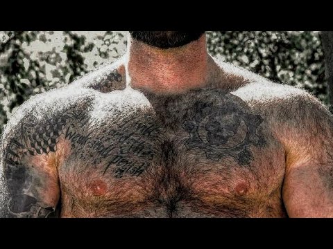Most Beautiful attractive muscular hairy men in the World | Ai hairy