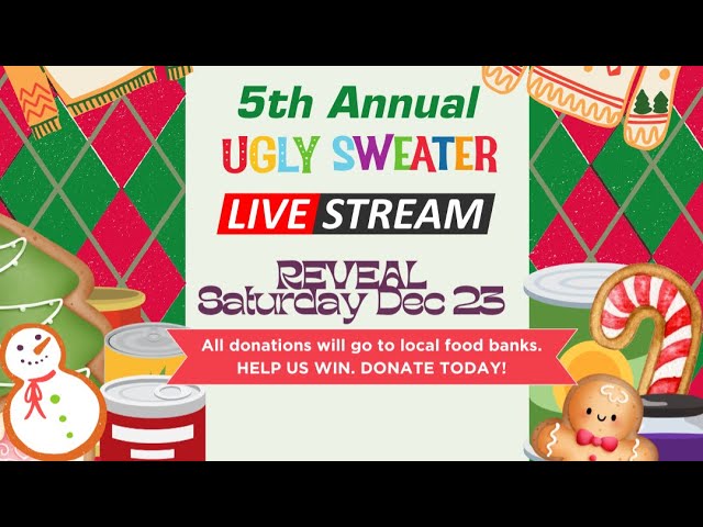 Zeigler Auto Group 5th Annual Ugly Sweater Food Drive WINNER REVEAL