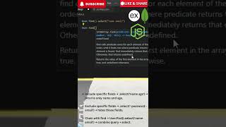 Select Specific Fields in Mongoose | Include &amp; Exclude Explained | Mongoose Node.js Tutorial