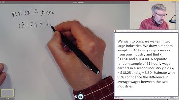 Confidence Intervals for Two Means & Proportions, Part 2: Examples