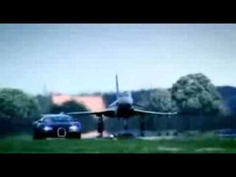 Bugatti Veyron VS Jet Fighter - YouTube