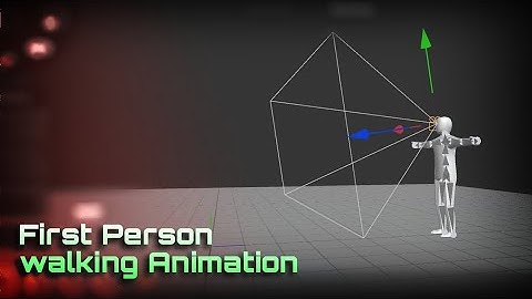 Easiest Way to make First Person Walking Animation. With only Camera . // Prisma 3d Tutorial //