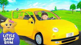 Let’s Drive My Car! 🚗🎵 | Little Baby Bum | Cars, Trucks & Vehicles Cartoon | Moonbug Kids