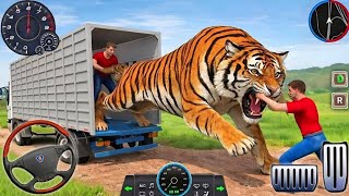 Gra o prowadzeniu ciężarówki z ładunkiem zwierząt 3D Symulator ciężarówki do transportu zwierząt ... screenshot 5