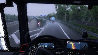 The Most Realistic Rain in ETS2 1.60!? | Enhanced Graphics 2.2.1 MOD Preview | 4K Gameplay