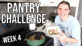PANTRY CHALLENGE WEEK 4 | I Used Up SO MUCH!
