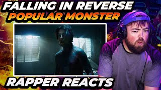 RAPPER REACTS to Falling In Reverse - 