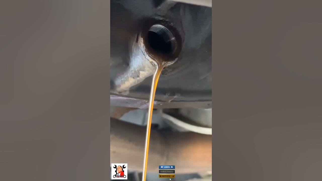 gear oil change after 80,000km YouTube