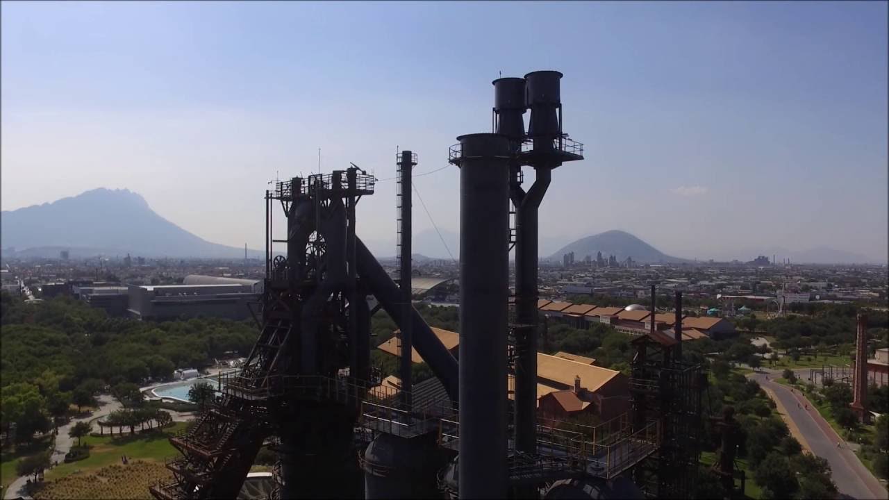 Increible vista del Parque Fundidora con dron YouTube Increible vista del Parque Fundidora con dron YouTube