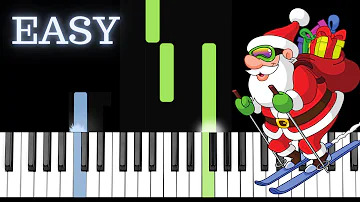 Holly Jolly Christmas | EASY Piano Tutorial