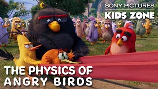 THE ANGRY BIRDS MOVIE: The Physics of Angry Birds | Sony Pictures Kids Zone #WithMe