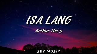 Arthur Nery - Isa lang (Lyrics)