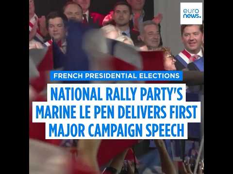 Le Pen vows to put French citizens first and tackle housing