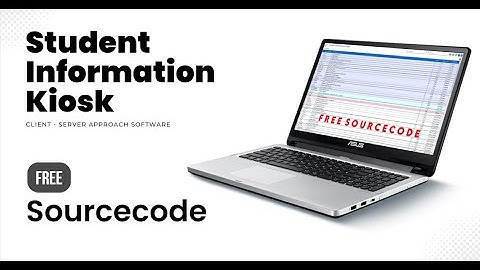 Full Project Student Information Kiosk - Client Side | Sir Paya