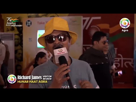 Richard Ji said that Hunar Haat is a wonderful platform which showcases different Indian crafts