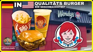 Wendy's Burger | deutscher Geschmackstest & FLORIDA, USA VLOG bessere Fleischqualität? TEST REVIEW