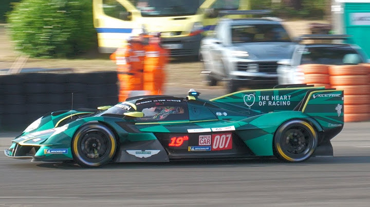 Aston Martin Valkyrie V12 Pure Sound | 24h Le Mans 2025