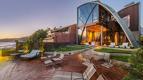 Stevens House by John Lautner, complete overview a...