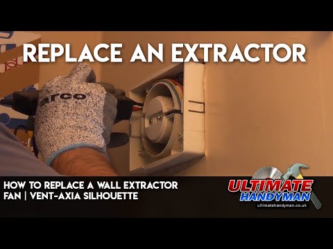 How to replace a wall extractor fan | vent-Axia Silhouette