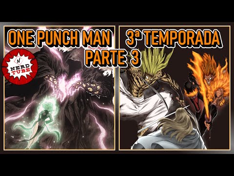 A missão do Garou - One Punch Man temporada 3 (Parte 1) Mangá 85, 86, 87,  88 e 89 