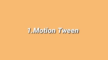 Cara membuat teknik animasi motion tween,shape tween,dan masking