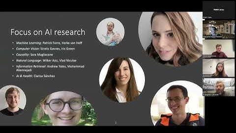 Recording Information Session Master Artificial Intelligence - UvA Master