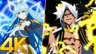 Elfaria vs Zeo Full Fight 4K - Wistoria Wand and Sword Season 2