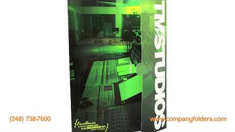 Presentation Folders, Custom Presentation Folder Printing