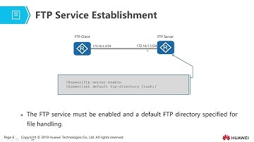 Computer Networks Lab 8 | FTP & DHCP Configuration on Huawei Routers