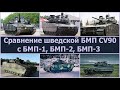 Дороже Леопард-2! Шведские БМП СV90 по 11 млн. у.е.! Сравнение СV90 для ВСУ с БМП-1, БМП-2, БМП-3.