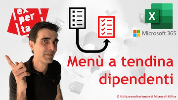 EXCEL 365 – TRUCCHI E SEGRETI: 📃➡📃 Menù a tendina dipendenti (funzione CERCA.X e convalida dati)
