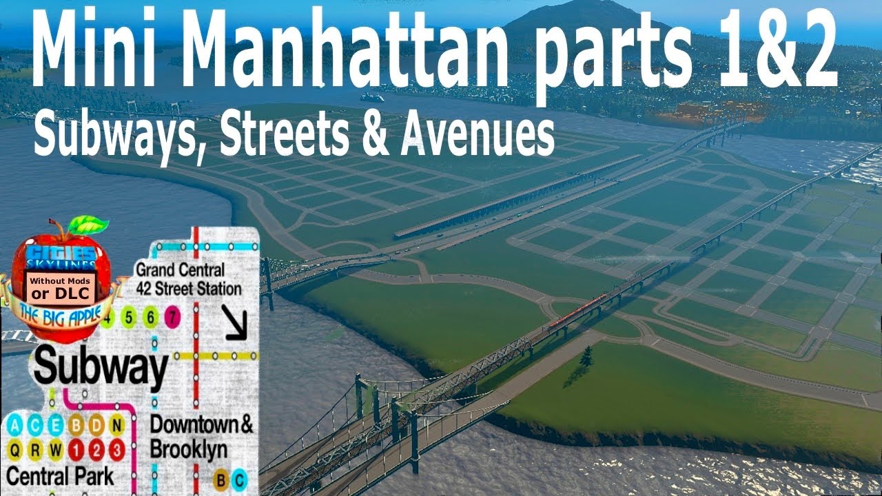 Blackwoods Ep 49 Mini Manhattan Parts 1 cont & 2 Subways, Streets ...