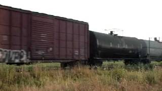 Pair of SD70M-2 Elephant style lead CN 396 july 13,2010.MOD
