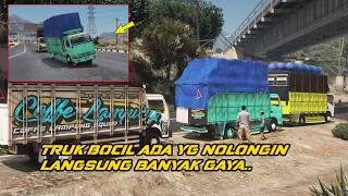 KID'S TRUCK GETS A HELPING HAND,, TIME TO CONVOY