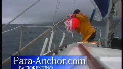 Parachute Sea Anchor for a MONOHULL GALE Deployment