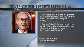 Gov. Tony Evers Signs Landmark Wisconsin Sports Betting Bill