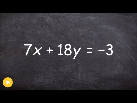 Determine the slope and y intercept from an equation in standard form