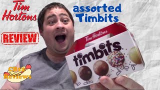 Tim Hortons Assorted Timbits | Food Review-April 28th 2020