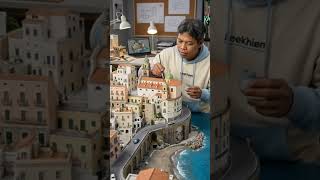 "Diorama Costiera Amalfitana (Pantai Amalfi), Italia 🇮🇹"